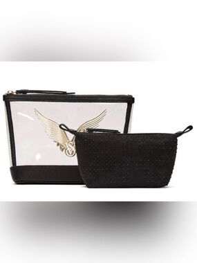 🆕 VICTORIA’S SECRET | Angel Wings | Cosmetic Bag Set | Makeup Pouch Duo